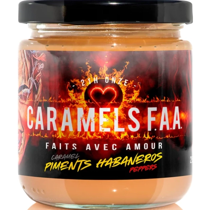 Caramel Piments Habaneros