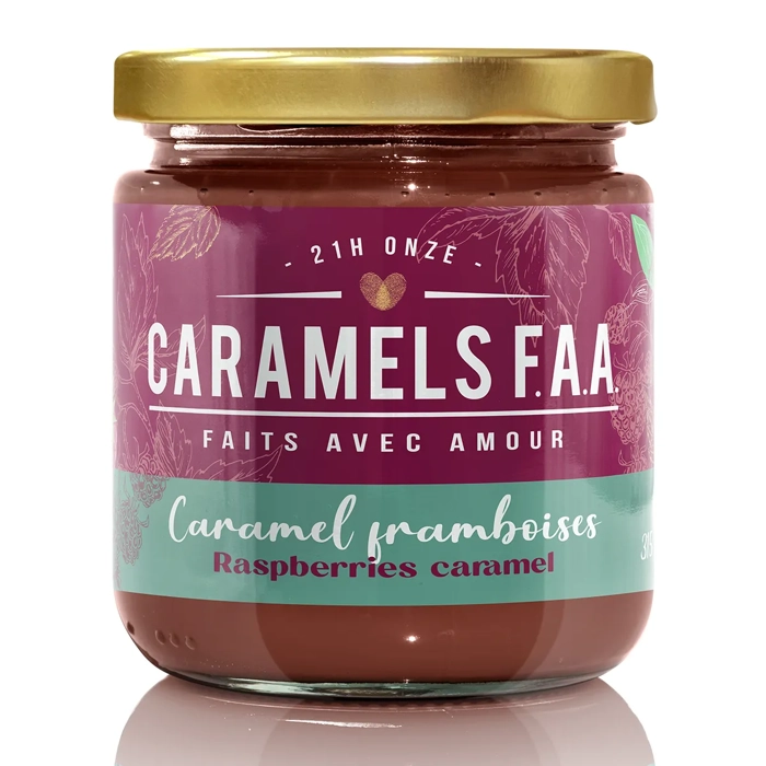 Caramel framboise