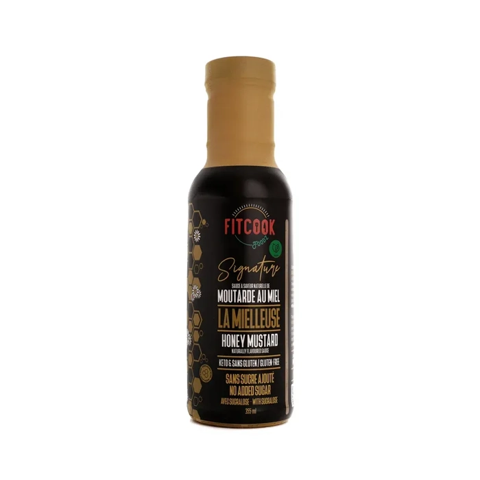 Sauce à saveur de moutarde au miel - La Mielleuse
