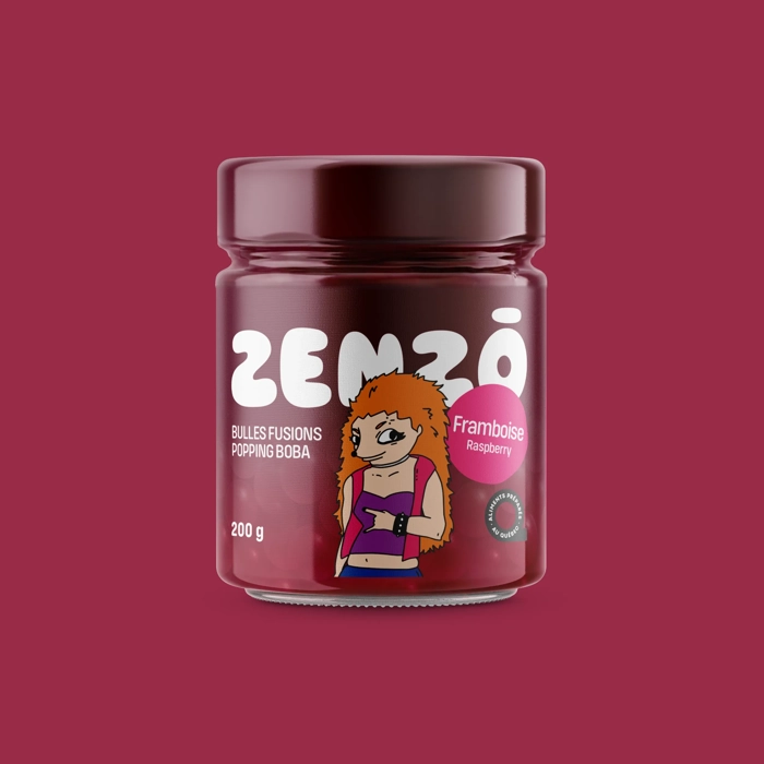 Bulles Fusions Framboise ZENZO
