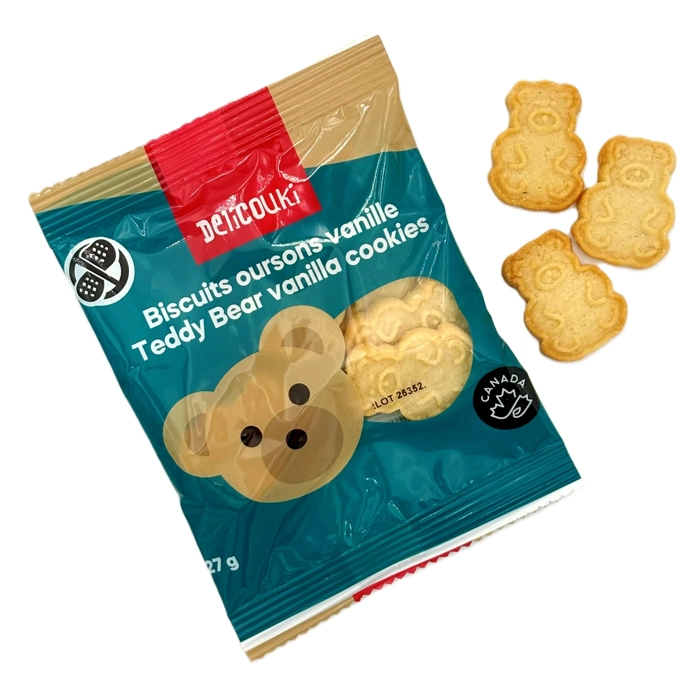 Biscuits oursons vanille