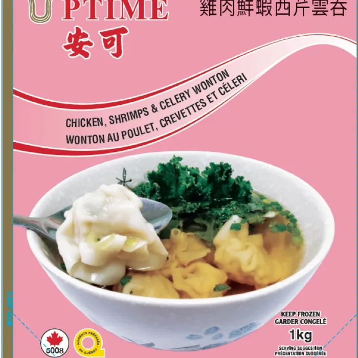 WON-6- Wonton au Poulet, crevettes & céleri