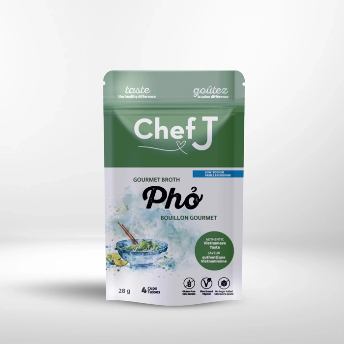 Bouillon gourmet pho sans gluten ajouté