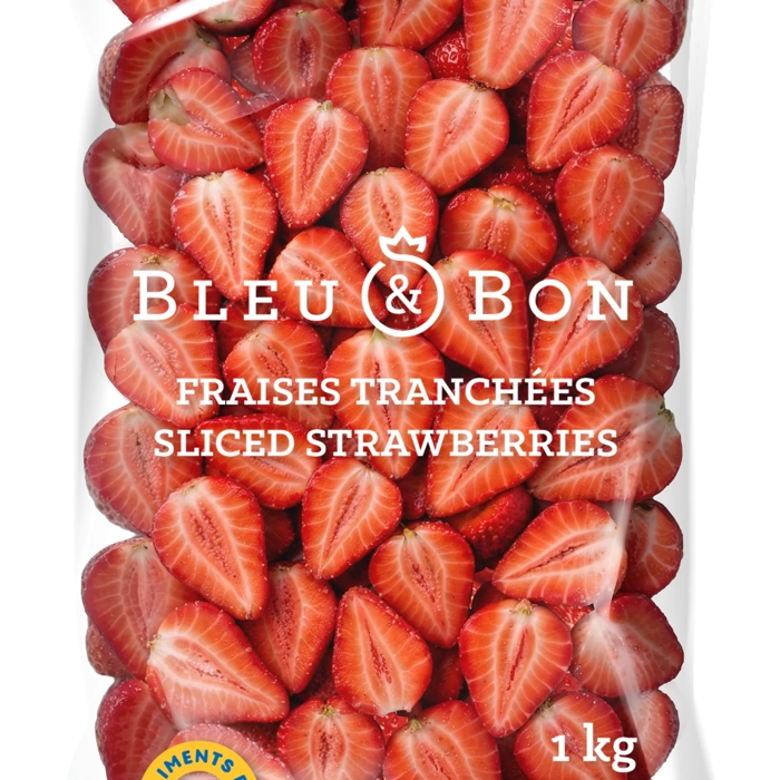 Fraises tranchées surgelées HRI 1 kg