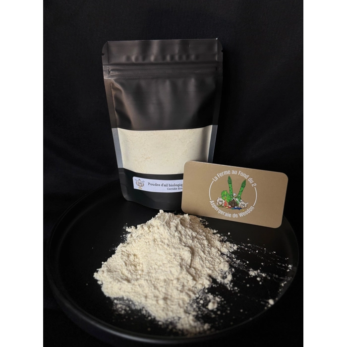 Ail en poudre biologique