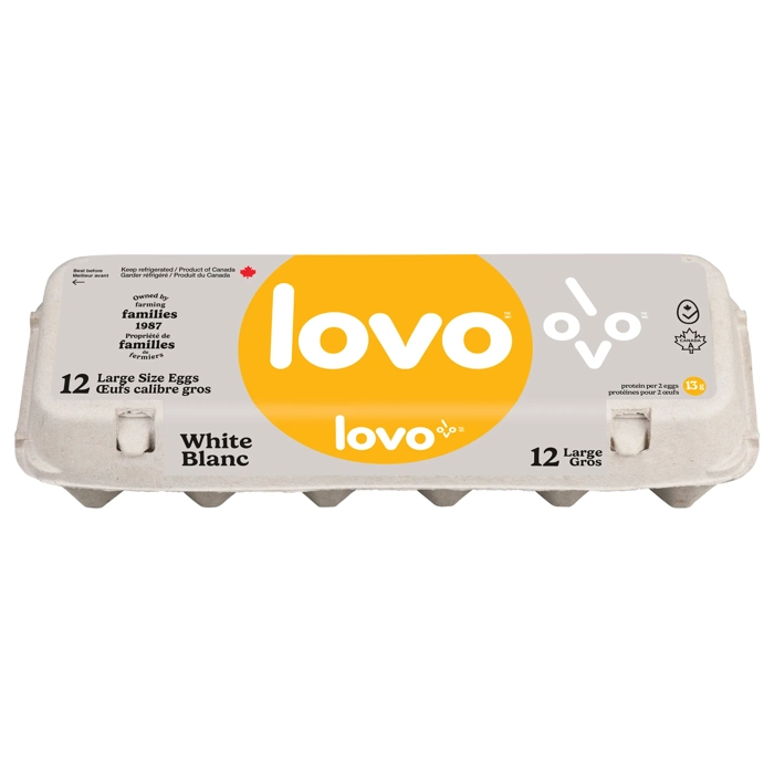Lovo gros oeufs blancs