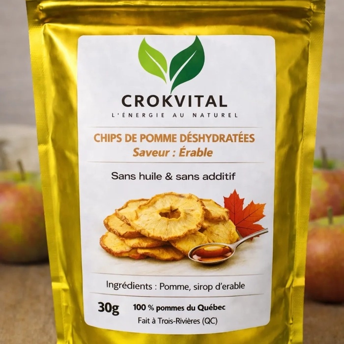 Crokvital – Chips de pommes Érable