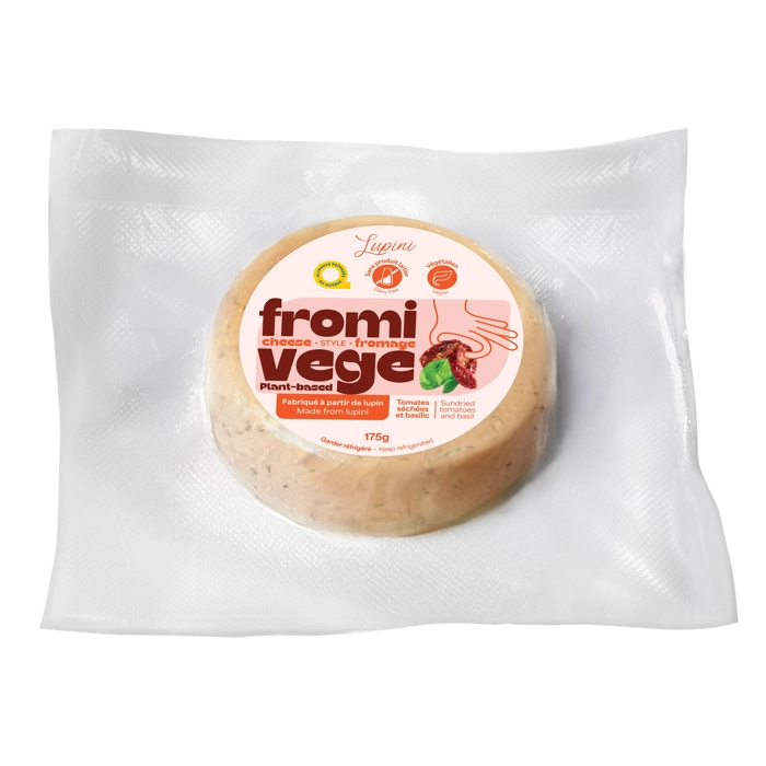 Fauxmage gourmet à base de lupin - Tomates séchées et basilic