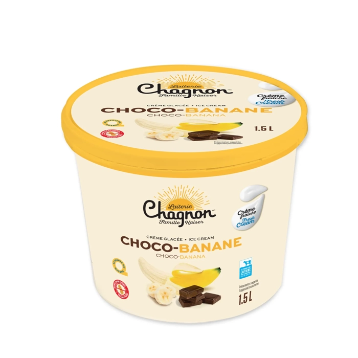 Ice Cream Banana chocolate