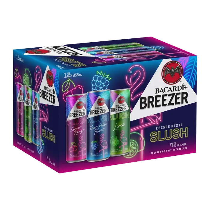 Bacardi Breezer Caisse Mixte Slush