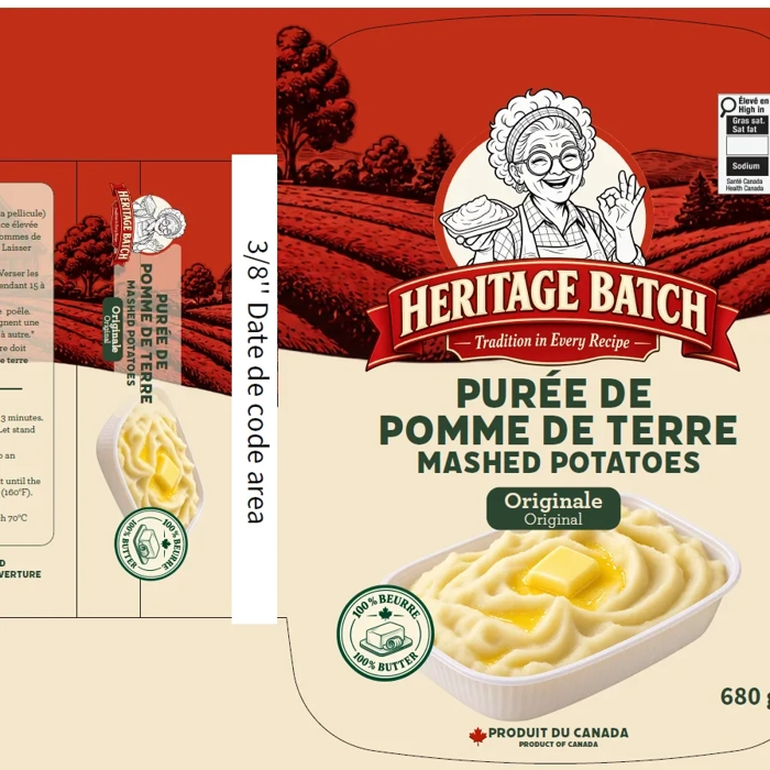 Purée de pomme de terre Originale