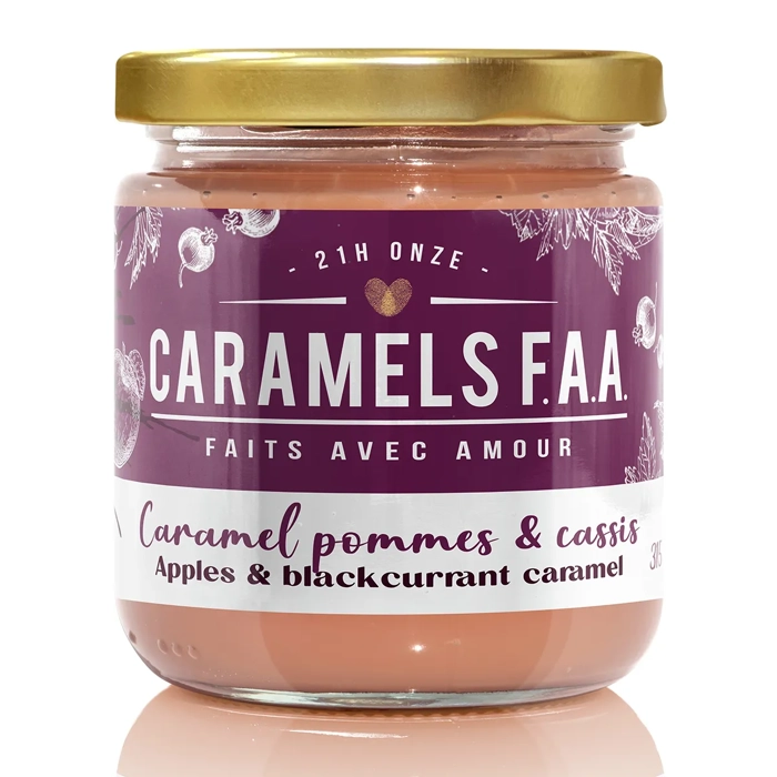 Caramel pommes et cassis