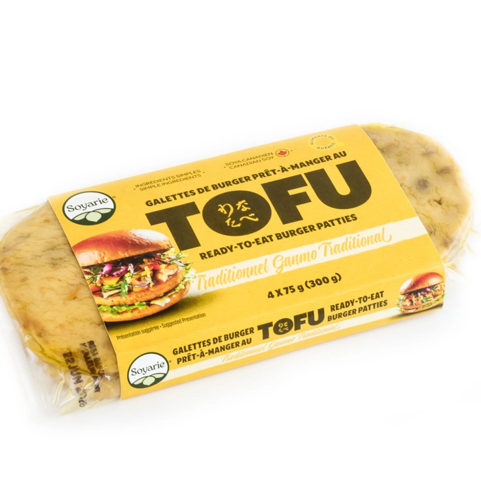 Traditional Ganmo Tofu Burger