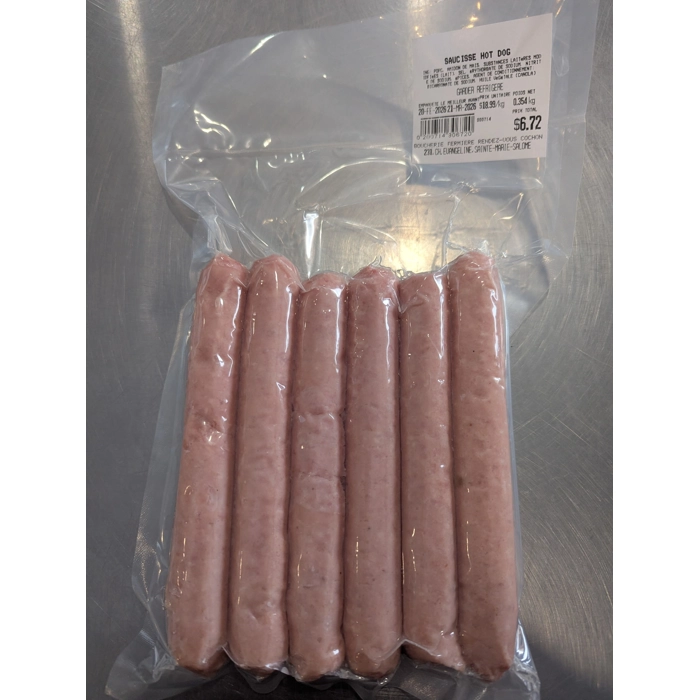Saucisses hot-dog