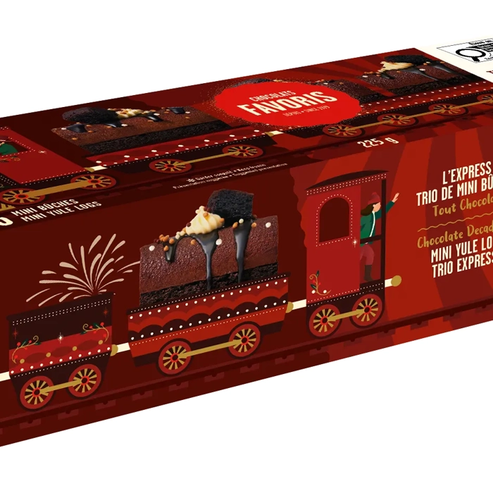 L’express trio de mini bûches: Tout Chocolat