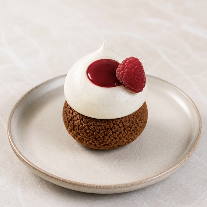 Choux framboise