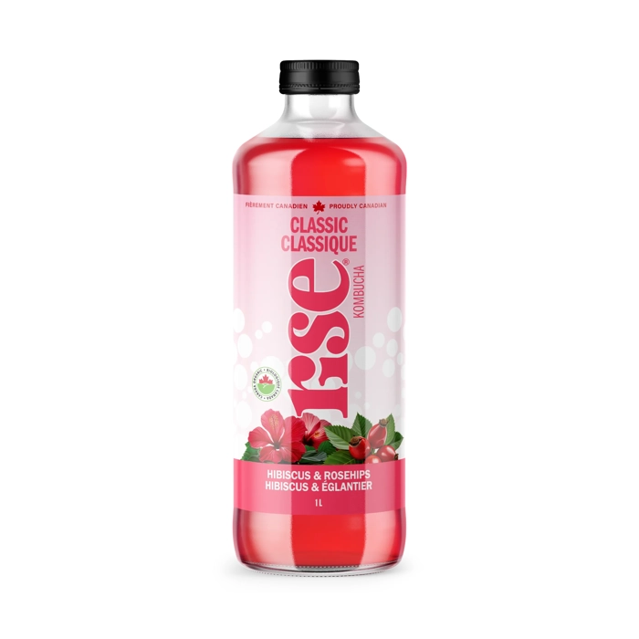 Kombucha - Hibiscus & Églantier
