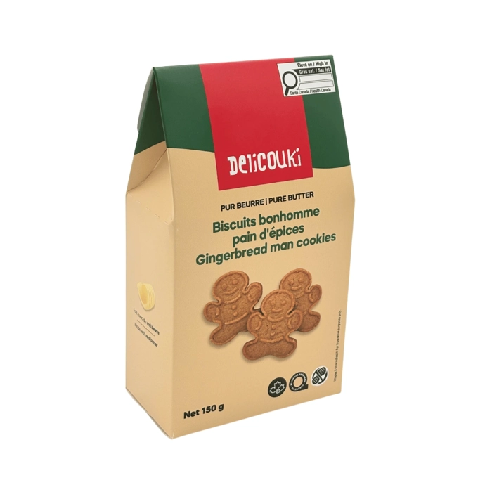 Biscuits bonhomme pain d'épices pur beurre