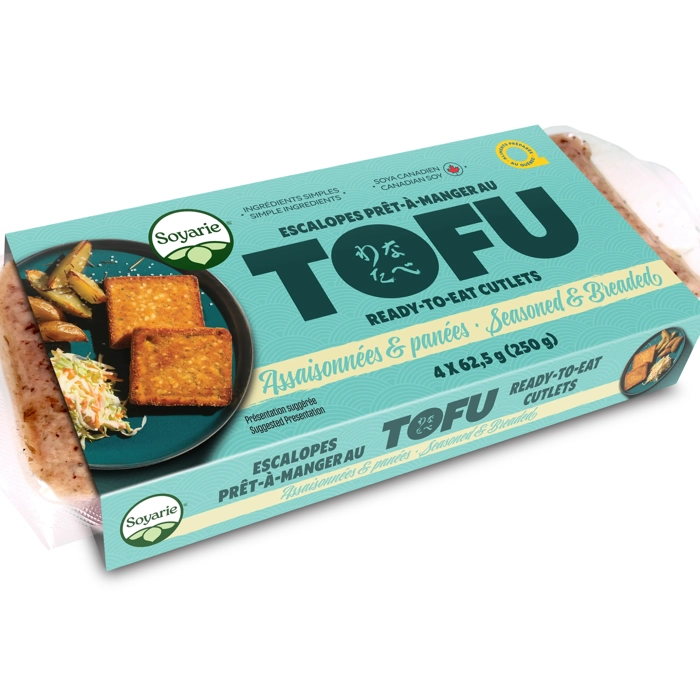 Escalopes de tofu panées assaisonnées
