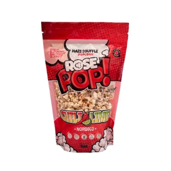 Chili Lime Nordico, maïs soufflé