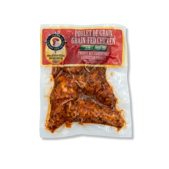 Herbed BBQ chicken wings