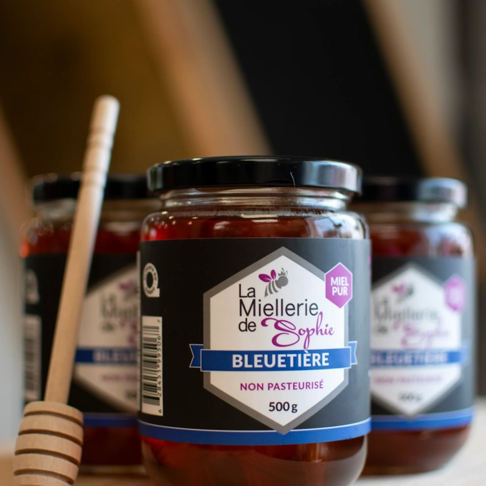 Bleuberries flowers honey