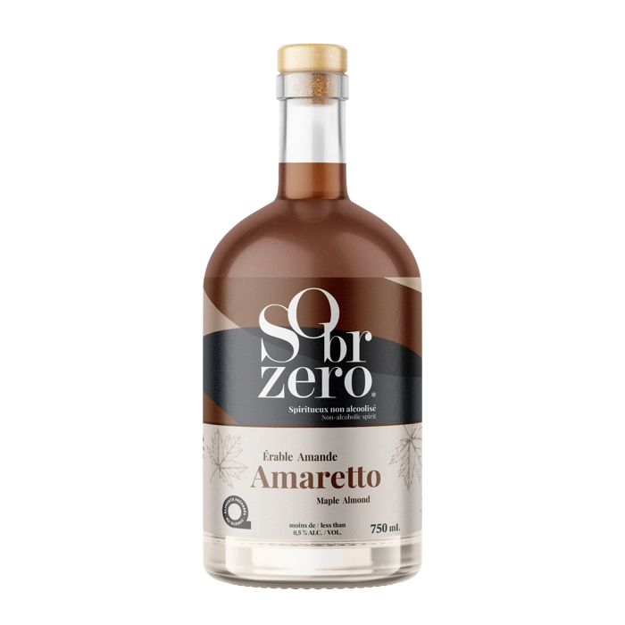 Amaretto sans alcool Érable Amande Sobr Zero