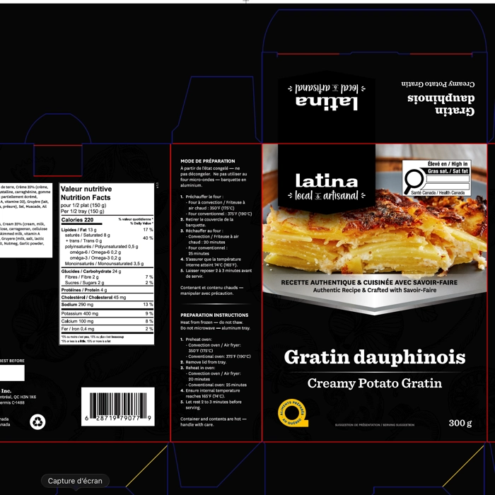 GRATIN DAUPHINOIS