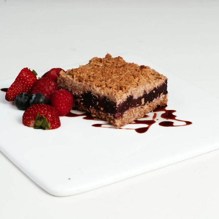 Croustillant aux superfruits