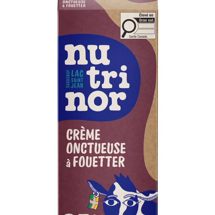 Crème onctueuse à fouetter 35%