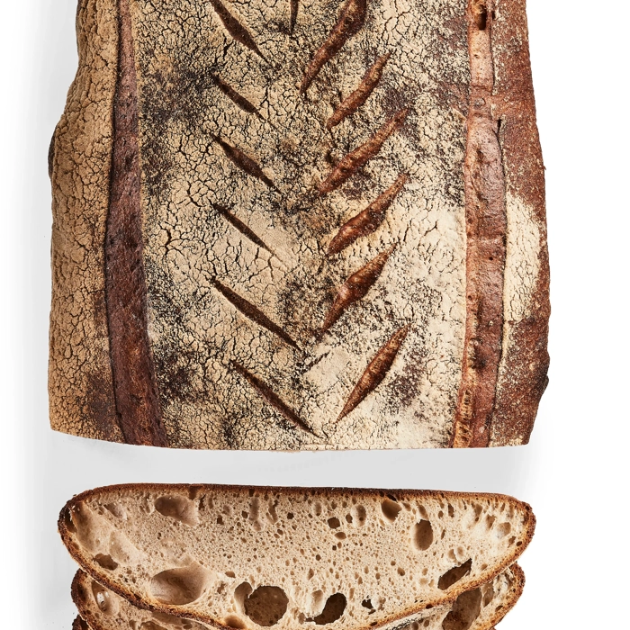 Rustic loaf with Marquis wheat