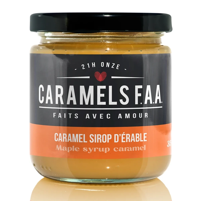 Maple syrup caramel