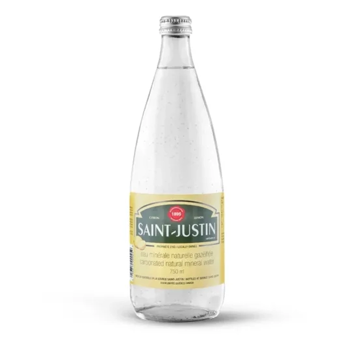 Natural Carbonated Mineral Water Lemon