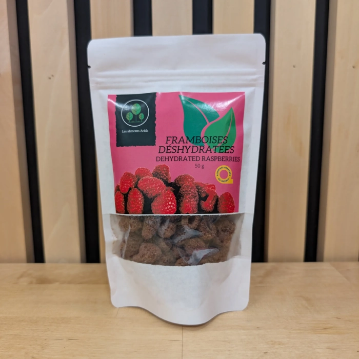 Framboises déshydratées