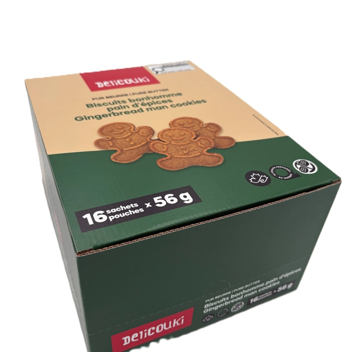 Biscuits bonhomme pain d'épices pur beurre
