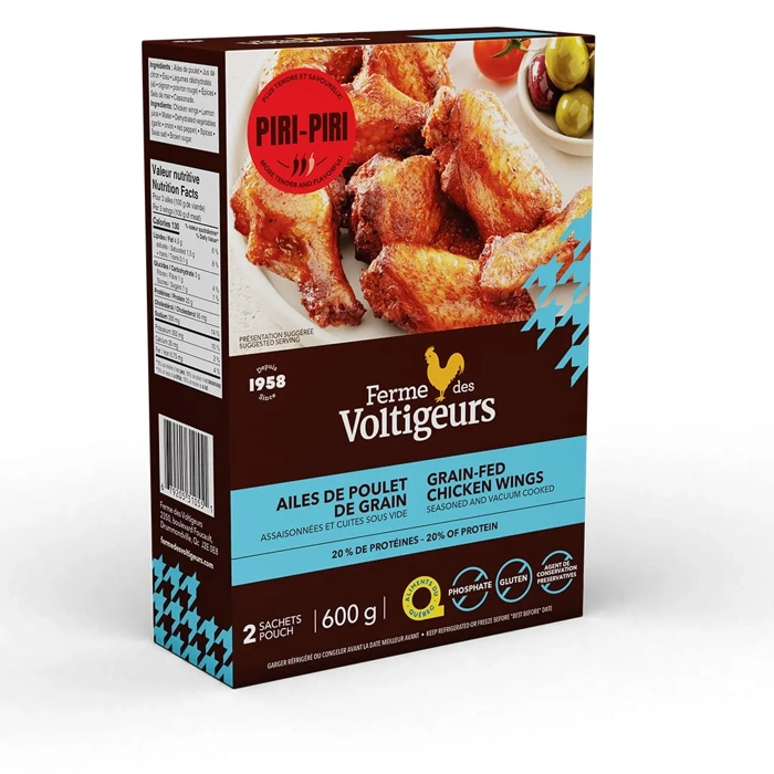 Grain-fed chicken wings Piri-piri
