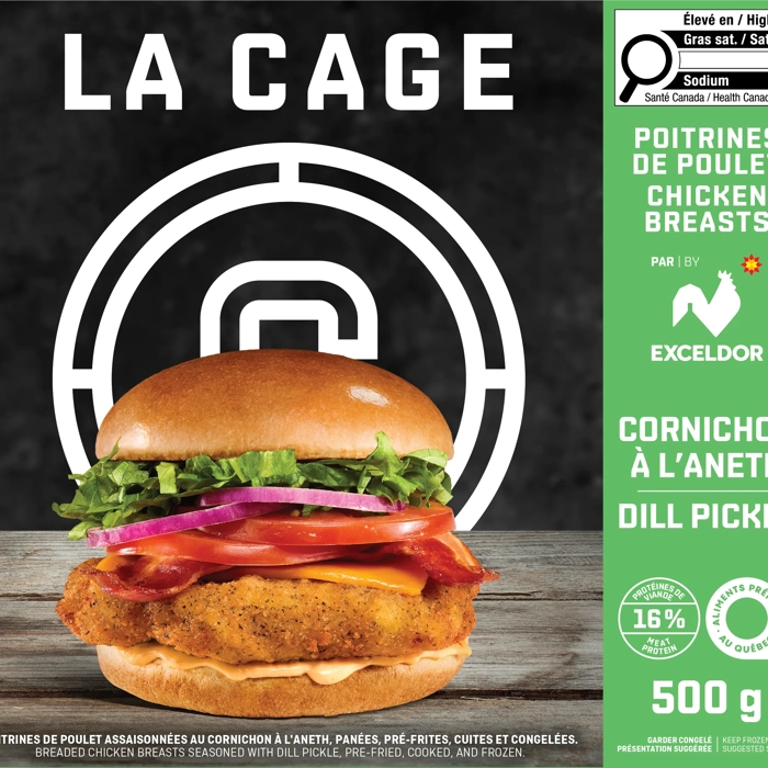 Poitrine de poulet cornichon à l'aneth