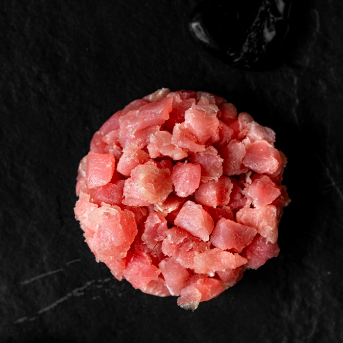 Cubes à tartare de thon