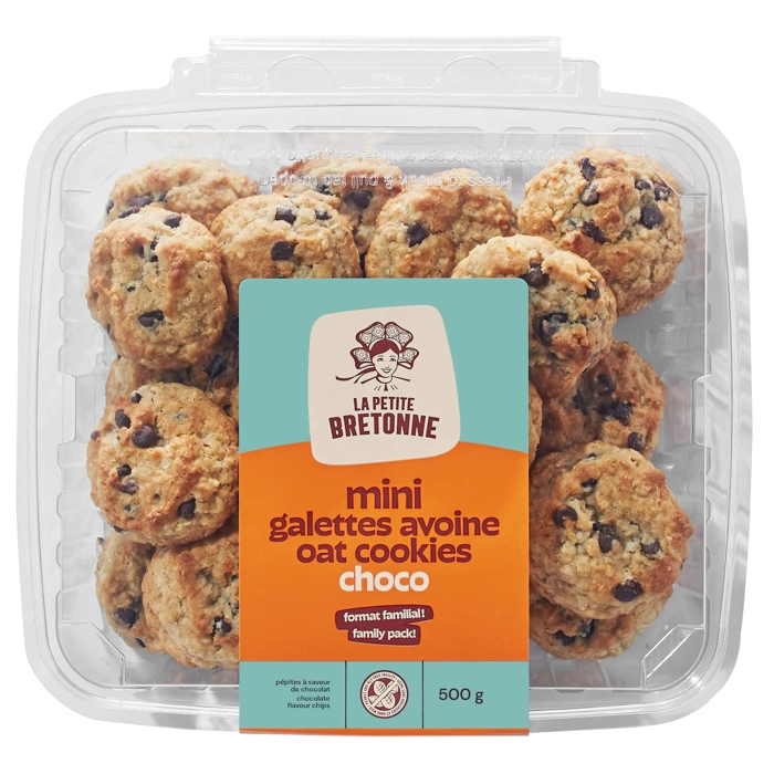 Mini galettes avoine choco