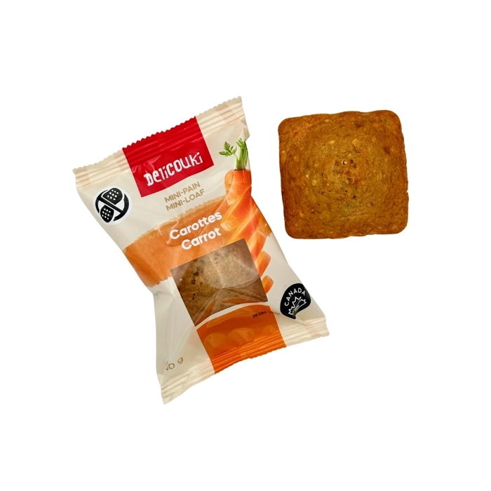 Mini-pain aux carottes