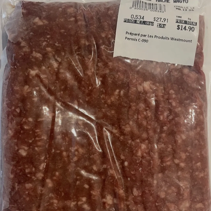 Boeuf Wagyu haché