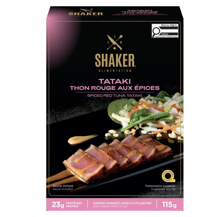 Tataki de thon rouge épicé