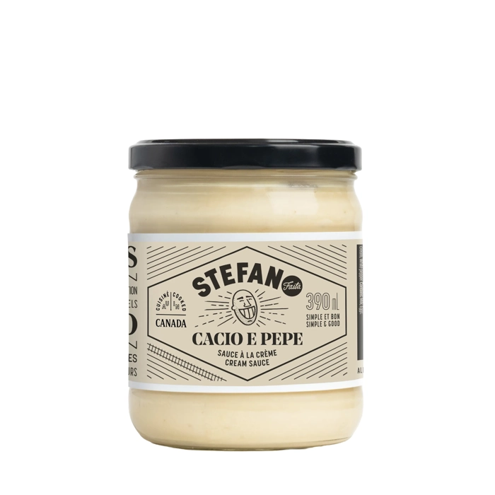 Sauce à la crème - CACIO E PEPE