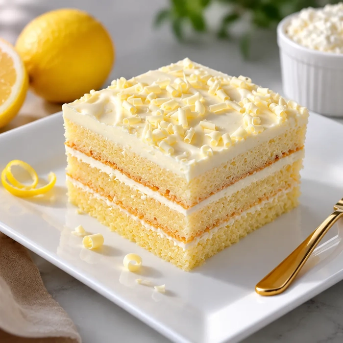 Gâteau au Citron & Mascarpone