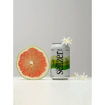 Eau pétillante fleur de yuzu et pomelo