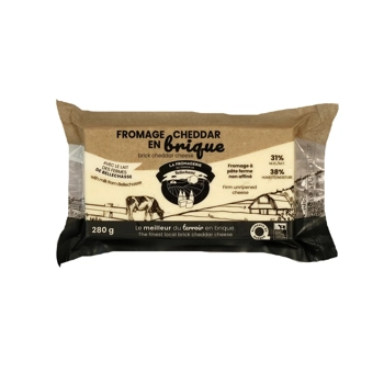 Brique de cheddar