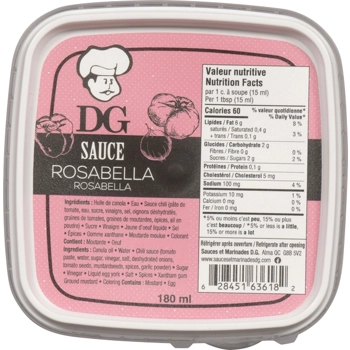 Sauce Rosabella.