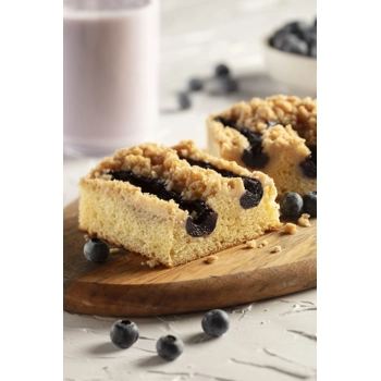 Crumb cake blueberry