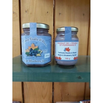 TARTINADE ERABLE ET BLEUET