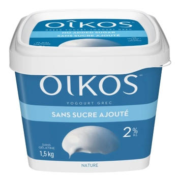 Copy - Yogurt Greek 2% - Plain  No sugar added and no gelatin